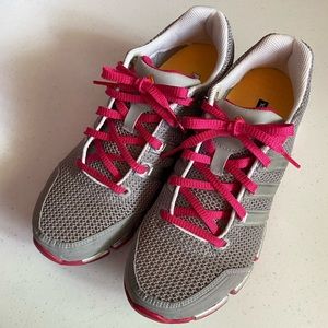 adidas CLIMACOOL - size 8.5 - NWOT - gray, silver, pink